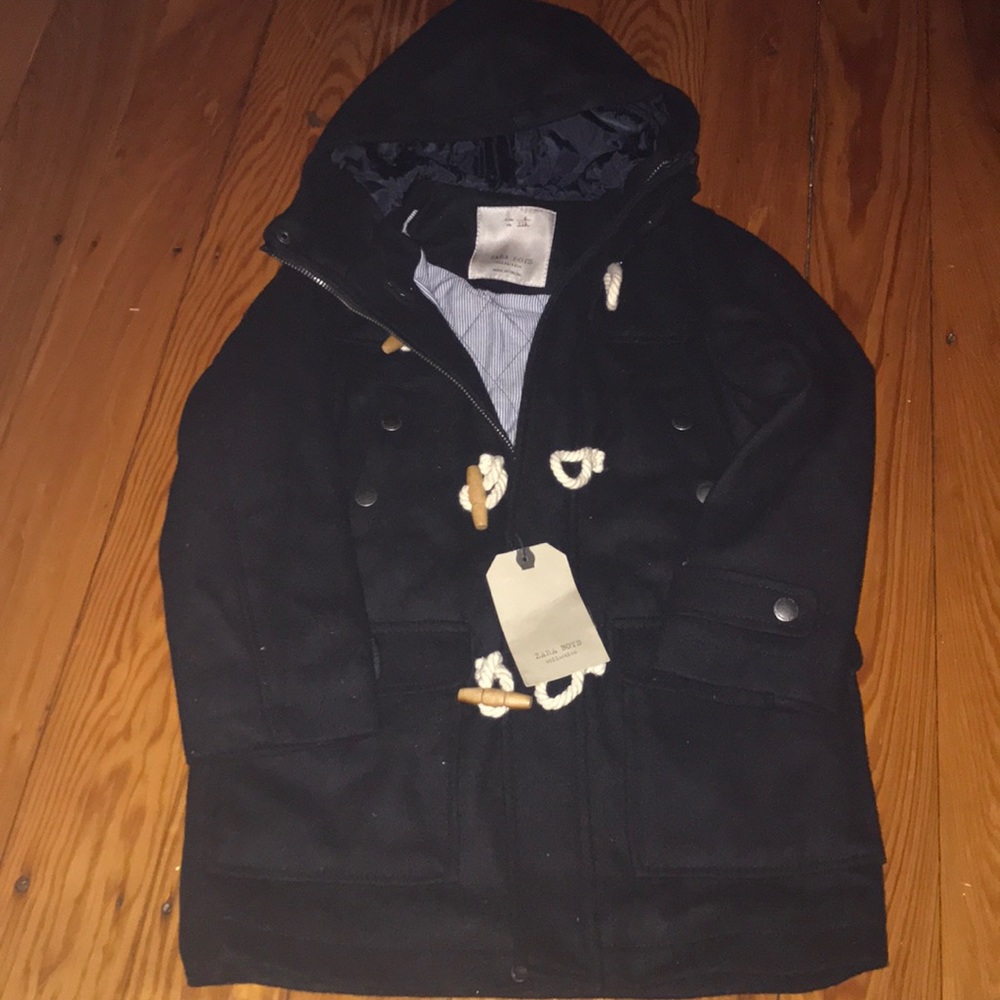 Zara Boys Wool Coat